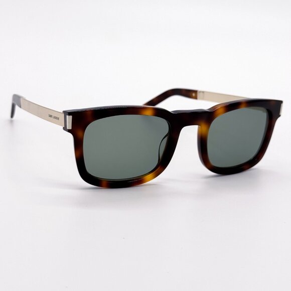 NEW SAINT LAURENT SL 581 002 HAVANA GREEN MEN SUNGLASSES SAINT LAURENT SL581 002 - Picture 5 of 11